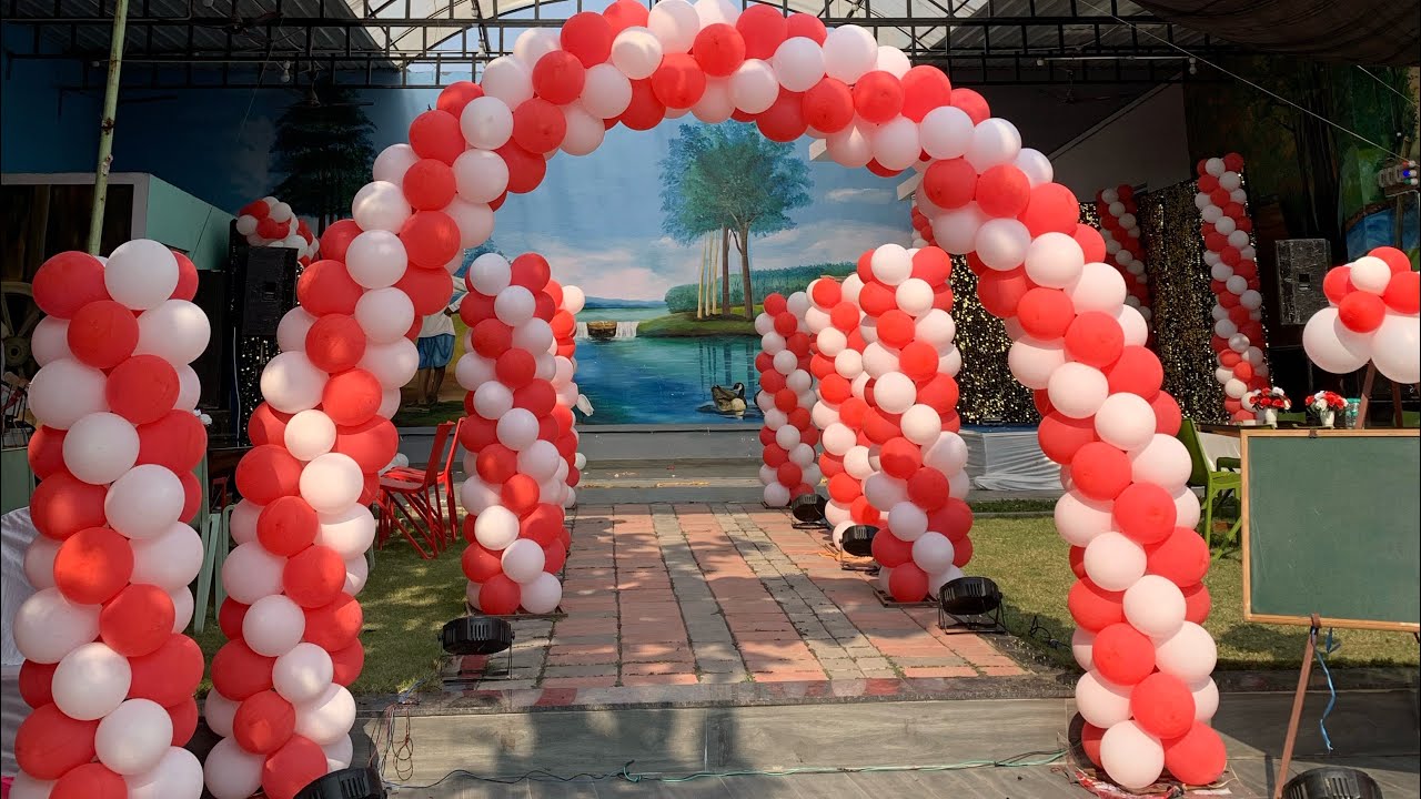 Fair well decoration 🌸// balloon 🎈 decoration 🎈🎈🎈👍