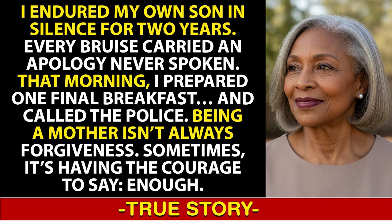 My Son Hit Me — The Next Morning, I Served Him Breakfast… and a Lesson He’ll Never Forget