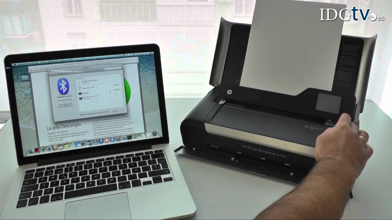 HP Officejet 150 Mobile AllinOne: impresora multifuncional portátil (primer contacto)