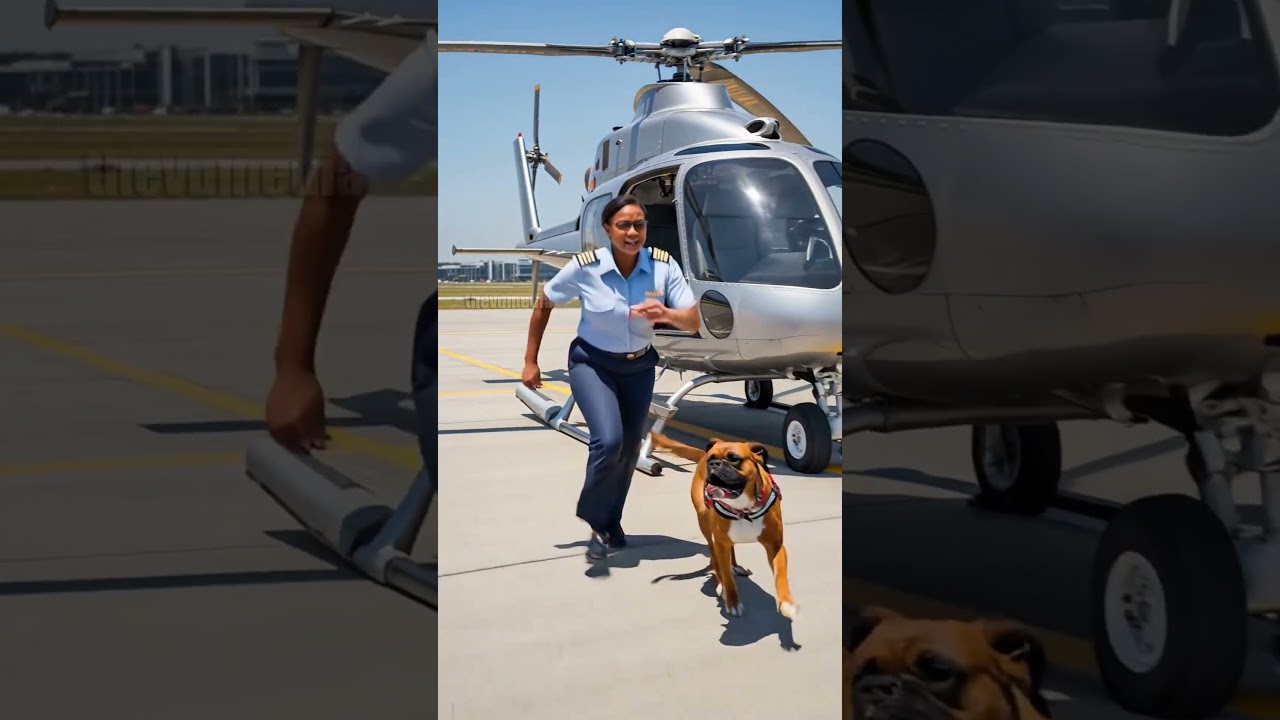 Rescue Dog's Warning Saves Helicopter Pilot!