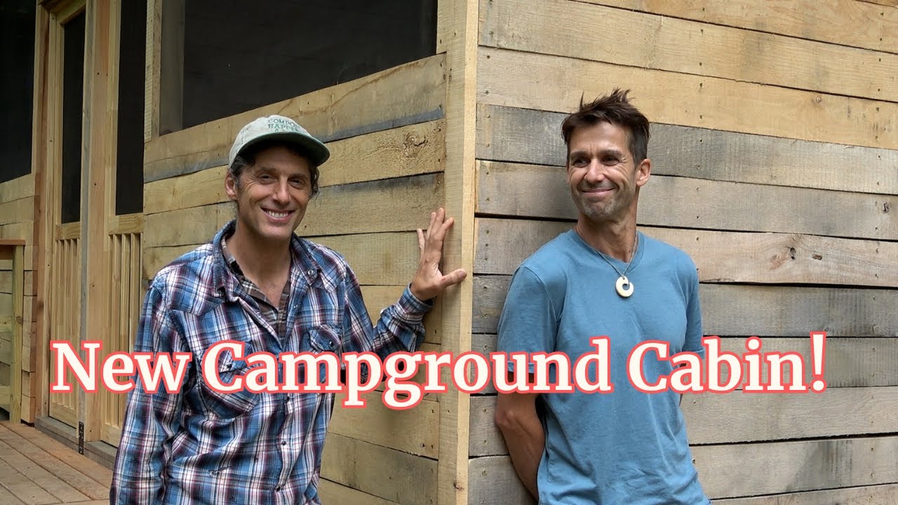 New cabin at the Earthaven Campground!