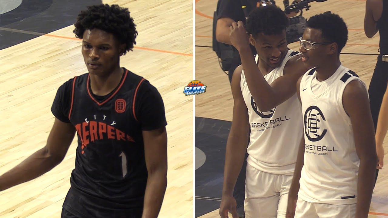 Amen Thompson VS Bronny James! #4 Pick In The NBA Draft