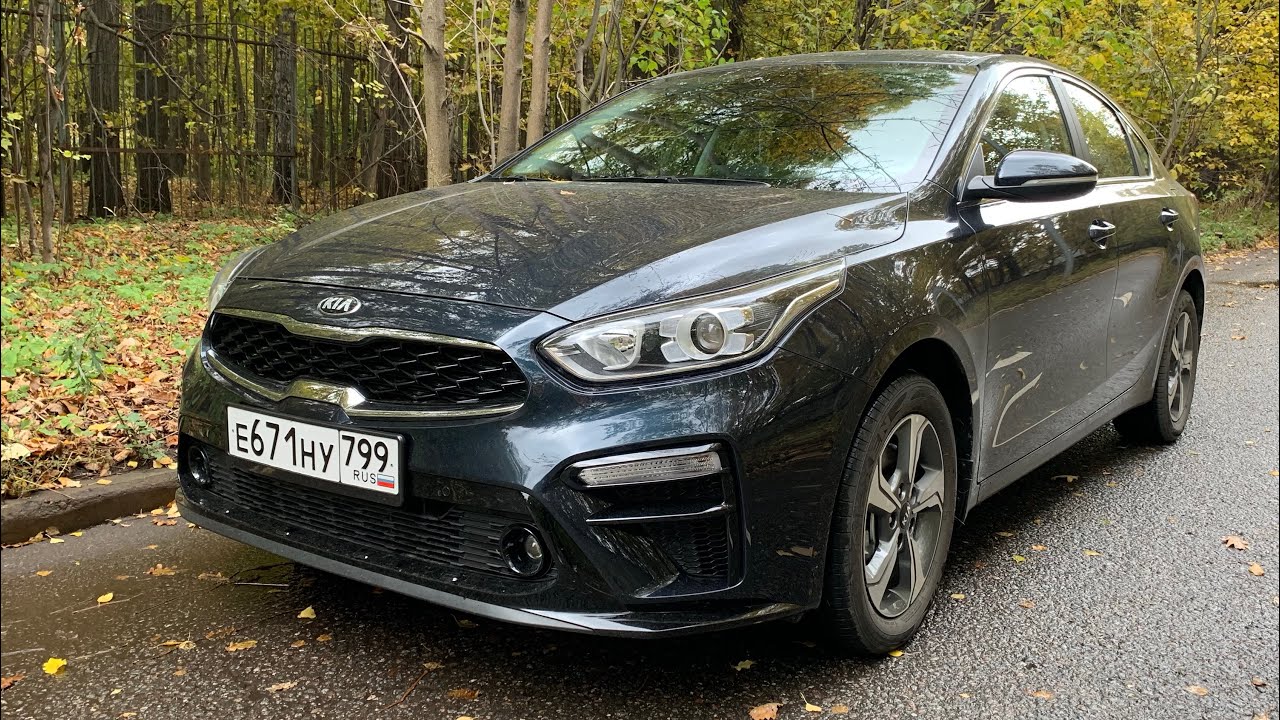 KIA Cerato - POV Test Drive. City & highway driving