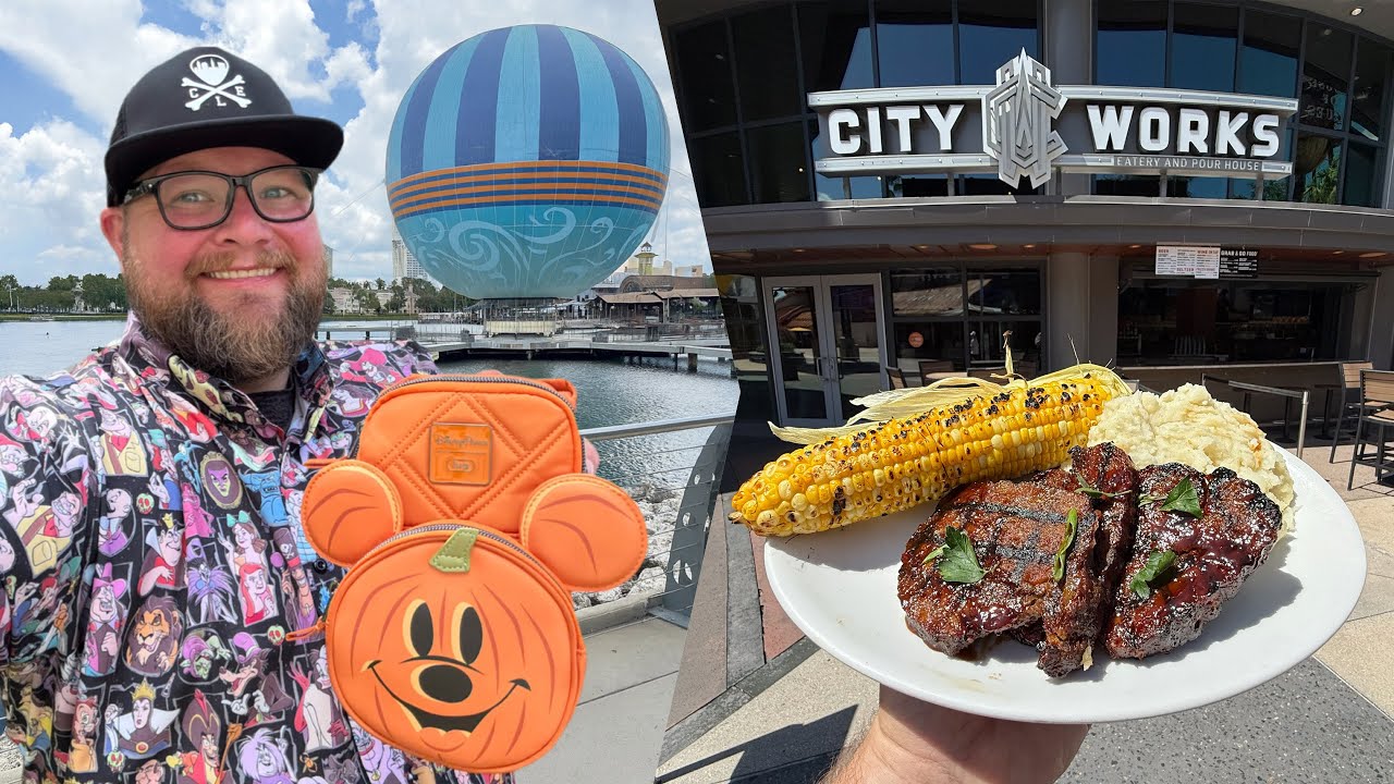 Disney Springs 2025 | Halloween Shopping & New Gideon’s Cookie | The BEST Meatloaf In Disney World