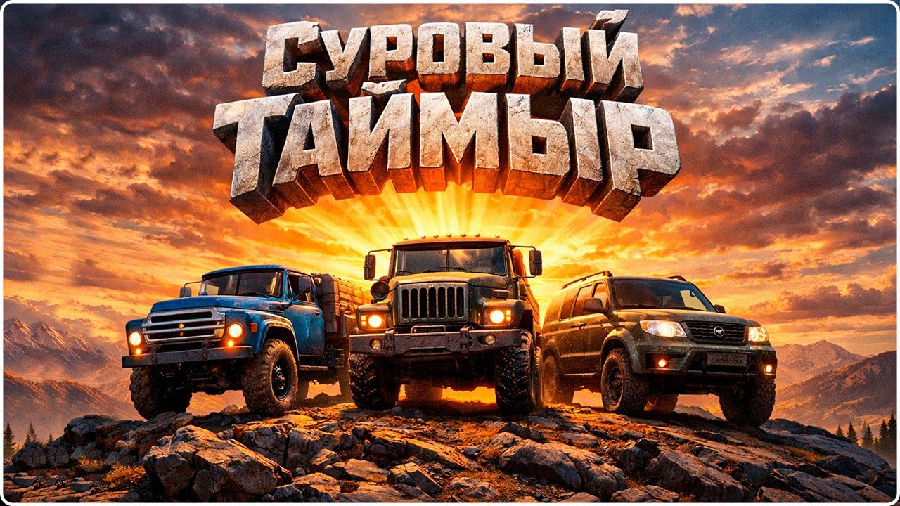 СУРОВЫЙ ТАЙМЫР ЧАСТЬ 7 \ SnowRunner \  [ СТРИМ 42 ] СЛОЖНЫЙ РЕЖИМ