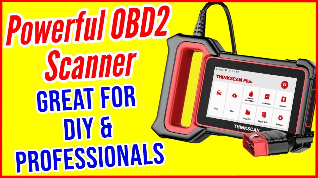 Thinkscan Plus OBD2 Scanner by Thinkcar - Automotive ECM, TCM, ABS, TPMS, SAS, SRS Scanner Review