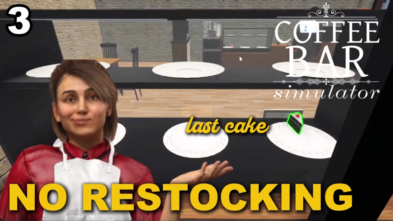 Running a Coffee Shop Without Restocking | Coffee Bar Simulator