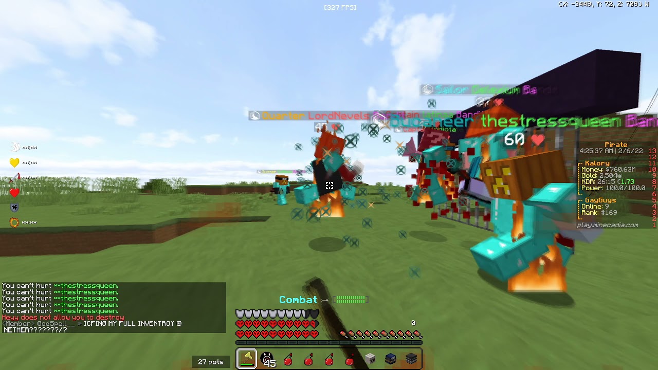 JAMES CHARLES OF MINECADIA 👊 😹 | Minecraft Factions #3