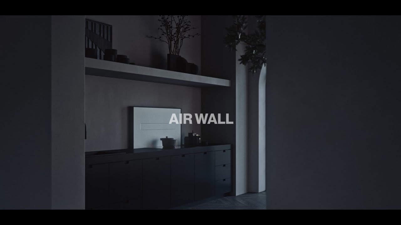 Air Wall by Falmec. Vertical integration