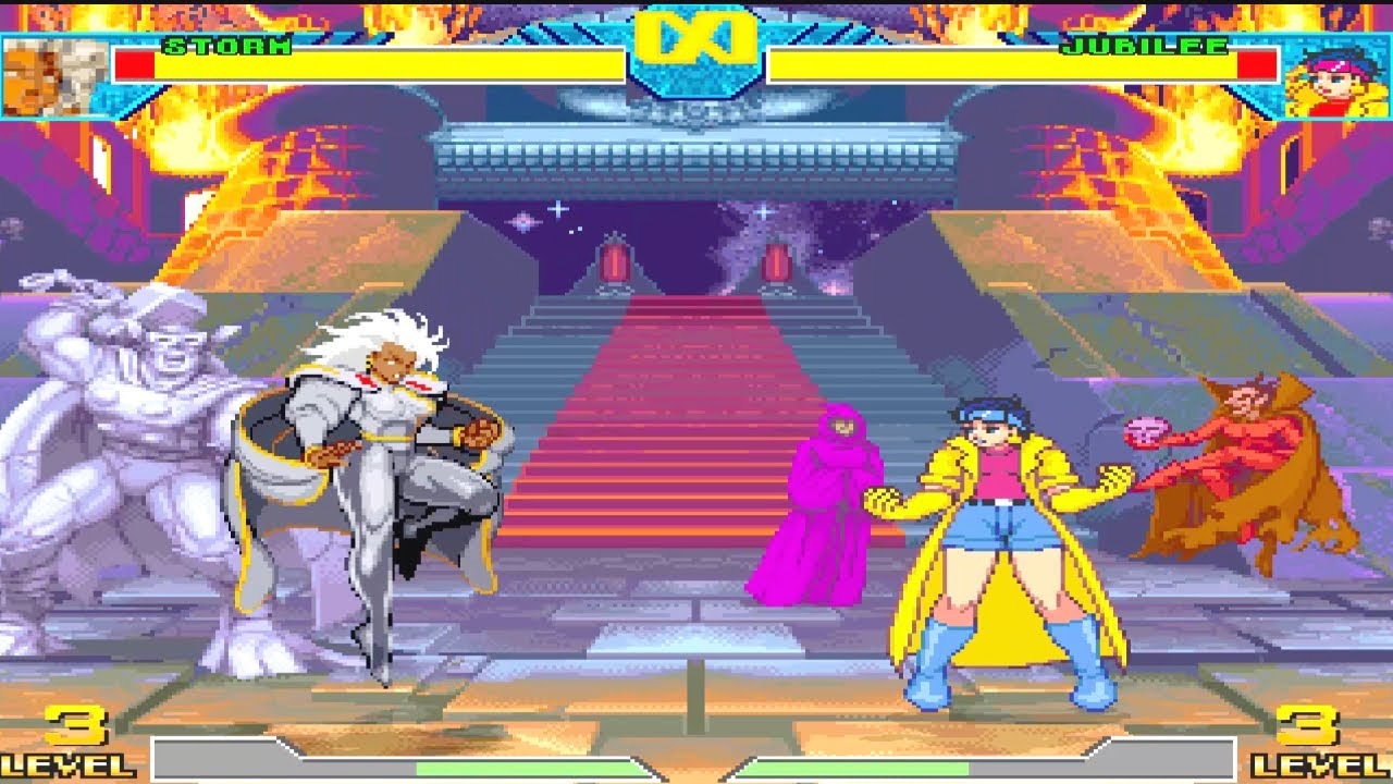 Strom VS Jubilee I Marvel vs Capcom Maximum