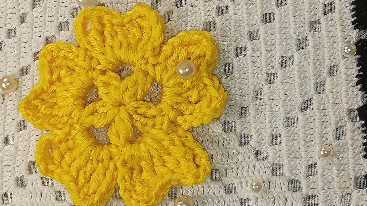 কুশিকাটা ফুল তৈরি || crochet flower tutorial || Dastkaar 