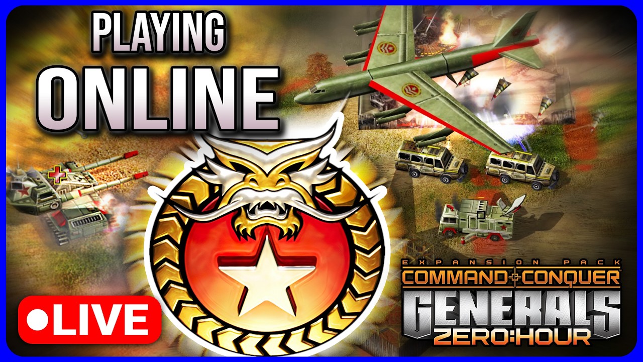[LIVE] My Assualt Helixes Will Destroy My Enemies in Online FFA Matches | C&C Generals Zero Hour