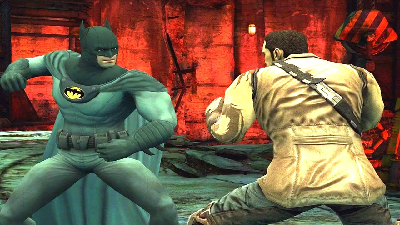 Batman: Arkham City Lockdown (iOS) - Walkthrough Part 6 - Gotham Steel Mill (Kano Boss Fight)
