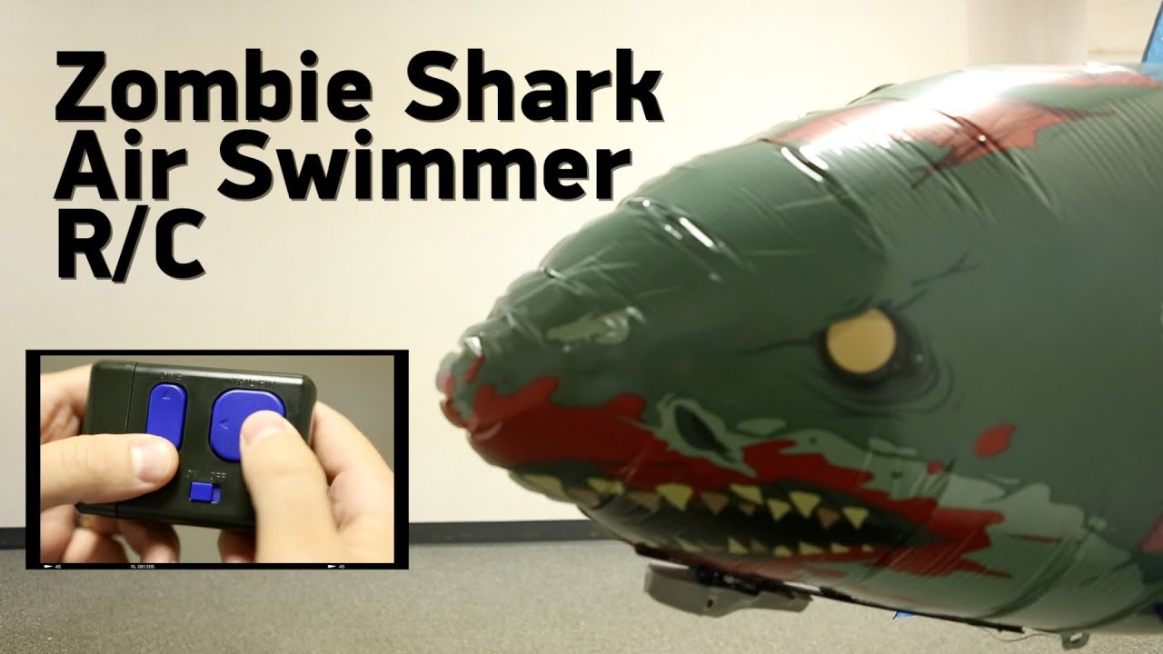 Zombie Shark Air Swimmer R/C from ThinkGeek