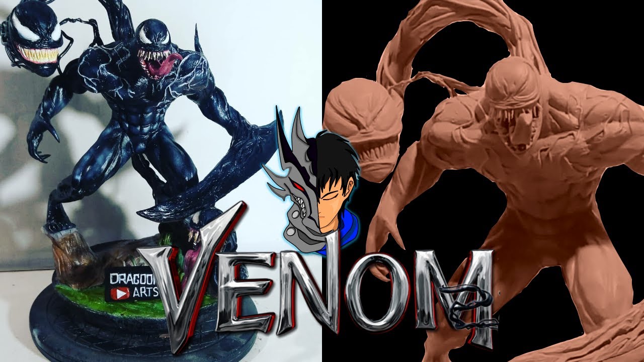 Sculpting Venom || Membuat Action Figure Venom