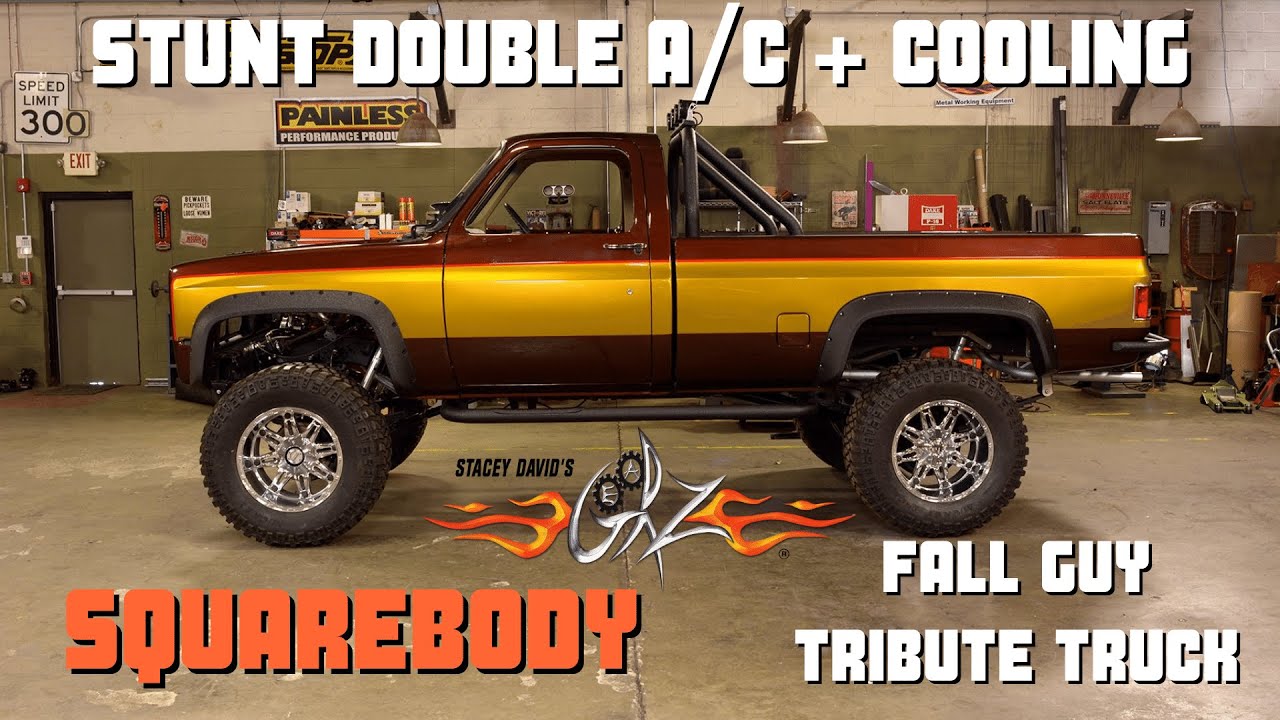 Stunt Double Squarebody Chevy AC & Cooling Upgrades & Jeep Security - Stacey David's Gearz S14 E10