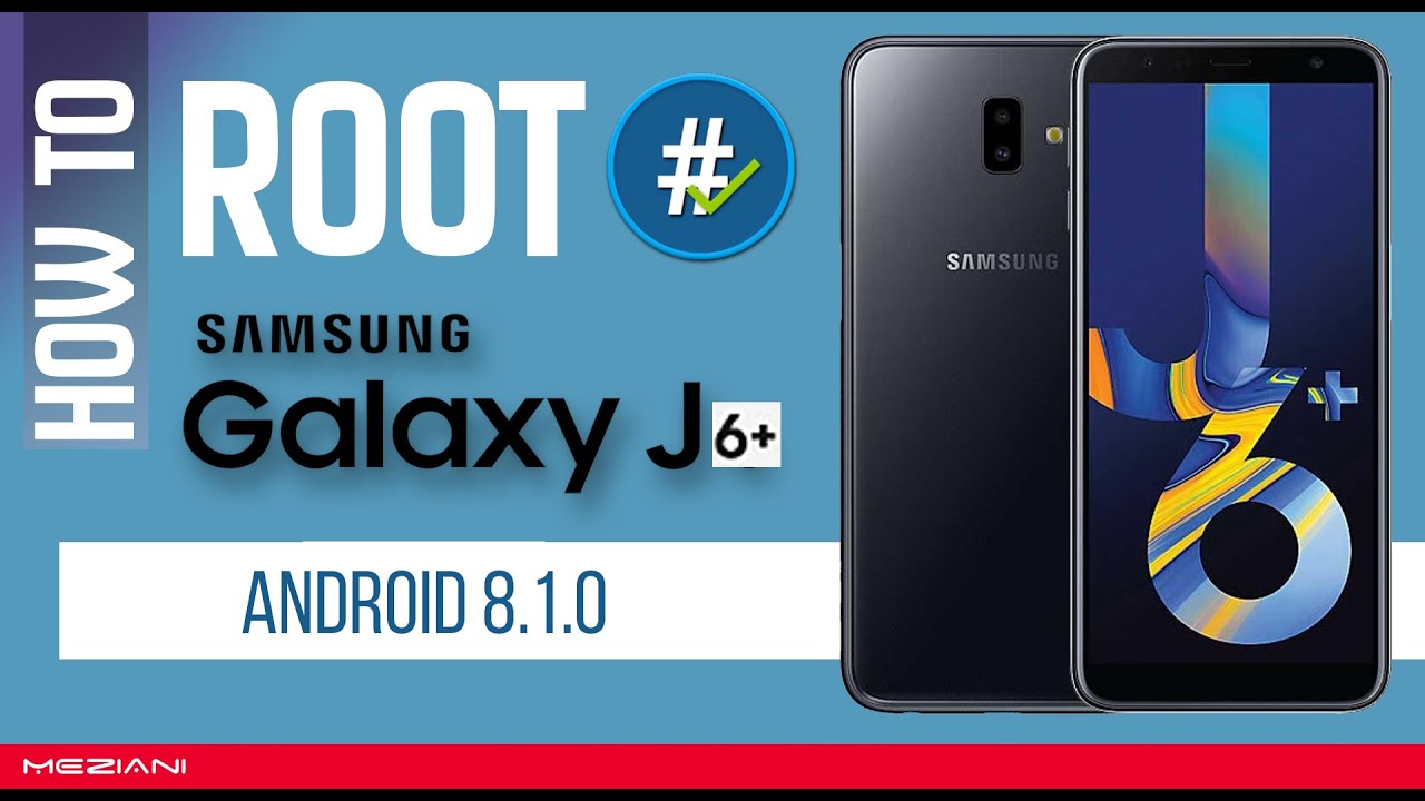 How to Root and install TWRP Recovery mode SAMSUNG GALAXY J6 Plus Android 8.1.0