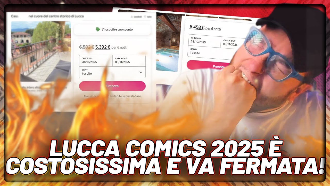 LUCCA COMICS & GAMES 2025 COSTA TANTISSIMO E VA FERMATA!