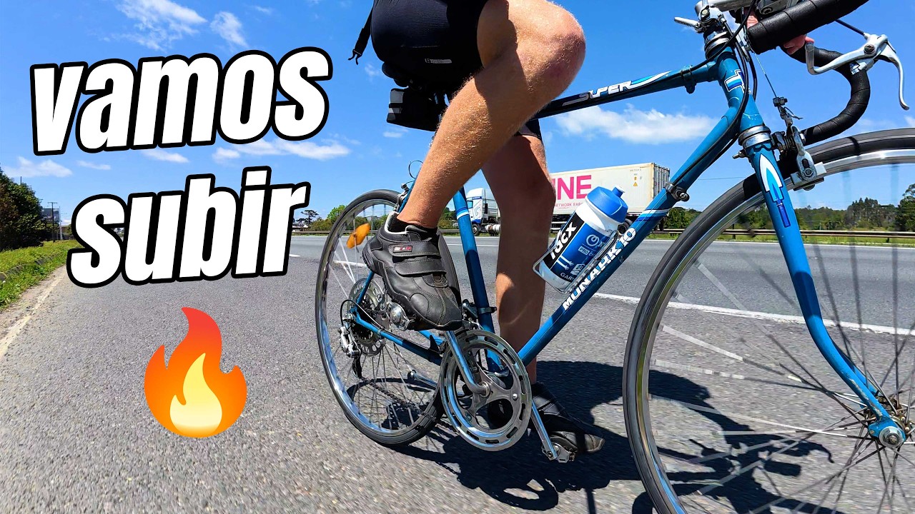 TENTEI PEDALAR 100 KM COM UMA SPEED RAÍZ 🚴🔥