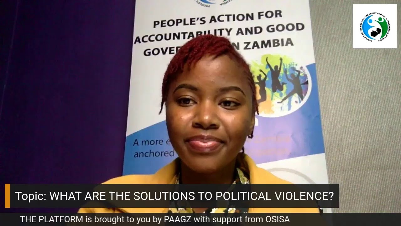 POLITICAL VIOLENCE. WHAT IS THE SOLUTION?