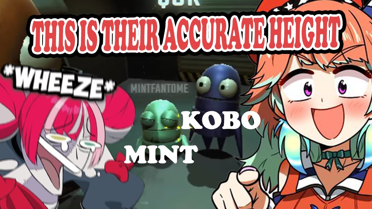 Ollie can't stop laughing when Kiara points out Mint and Kobo's accurate height