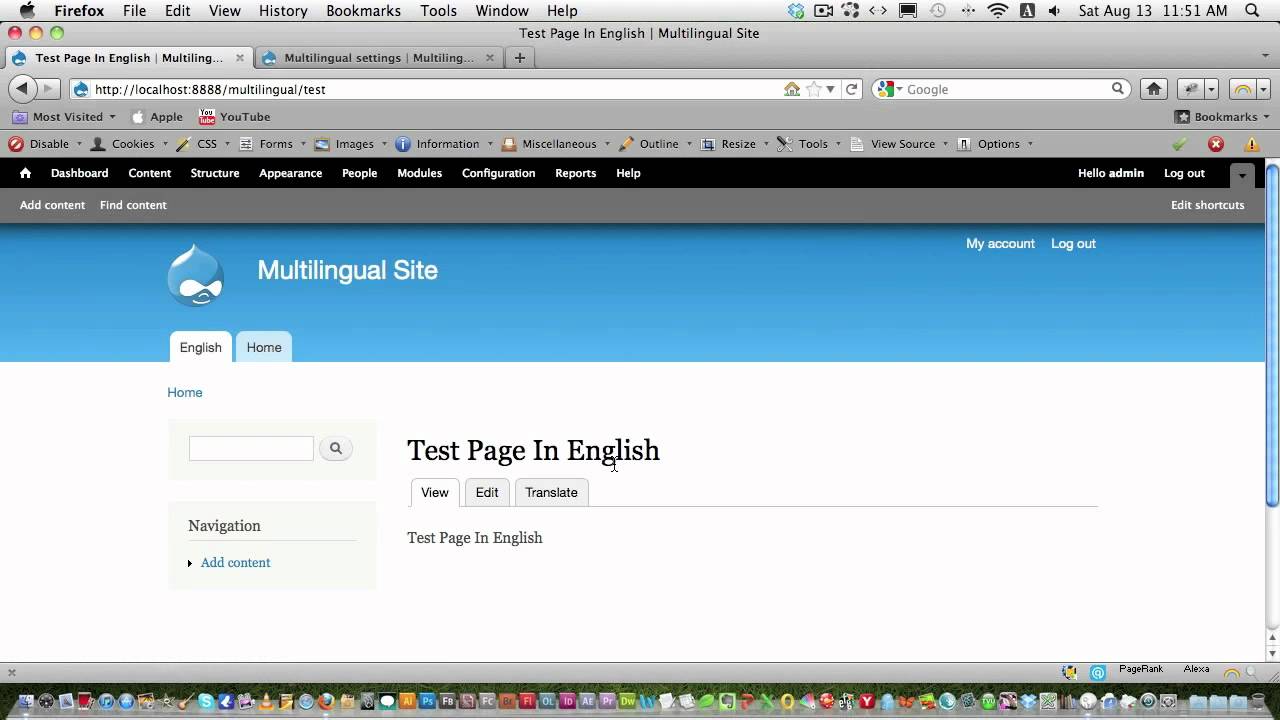 HOW TO CREATE A MULTILINGUAL SITE ON DRUPAL7 PART-2