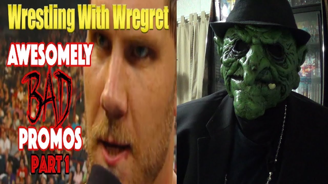Top 16 Awesomely Bad Promos, Part 1 | Wrestling With Wregret REACTION!!! (GP17)