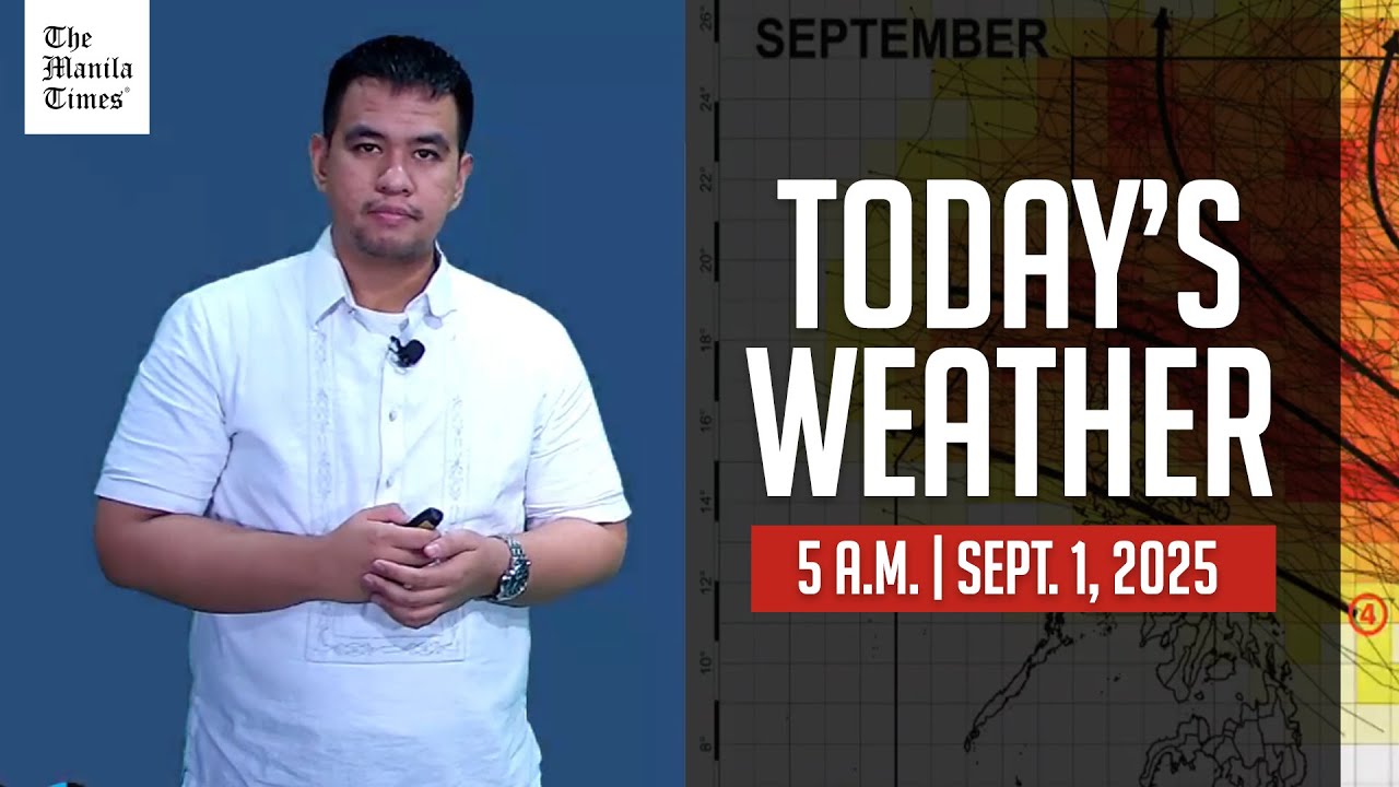 Today's Weather, 5 A.M. | September 1, 2025