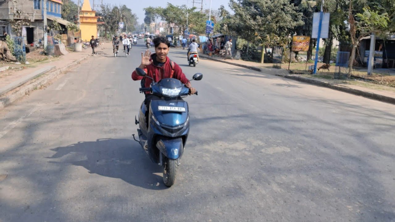 Exam Ke Pehle Thoda Bike Riding.... 😅🫂