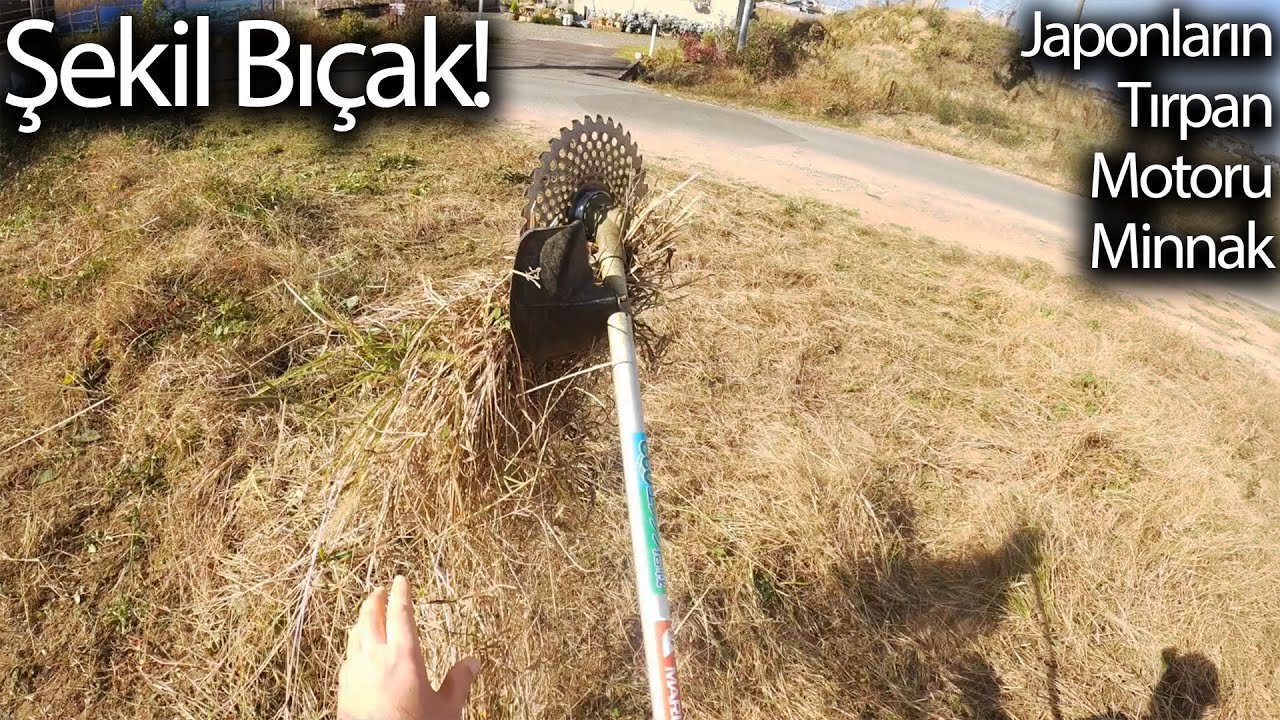 Japonya'da Tırpan Motoruyla Ot Bi&ccedil;iyoruz! 🤣 Japonya'da Ev Yaptırmak 5. B&ouml;l&uuml;m | Japonic