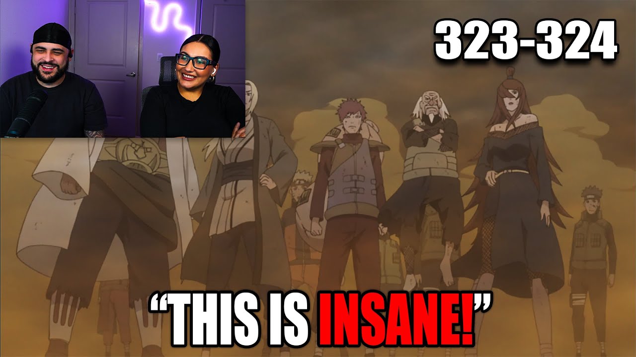 MADARA VS THE FIVE KAGES