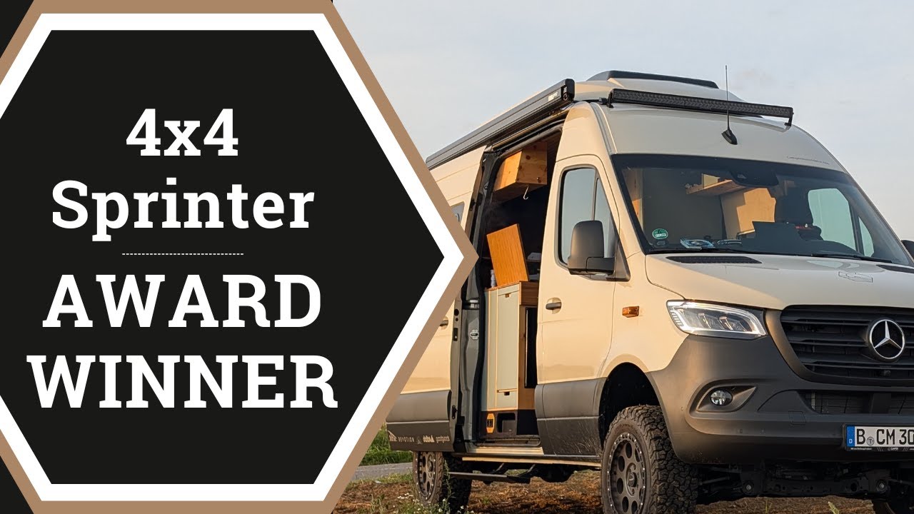 Dieser Sprinter schl&auml;gt alles ✨ Vanbuilder Award Sieger 2024 🏆 4x4 Familien-Camper mit Luxusausbau 🚐