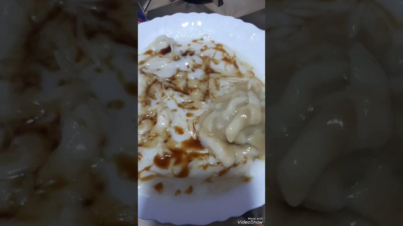 اجمل اكله مشهوره ف الصعيد رشته باللبن والعسل والسمنه البلدي👌😋👌