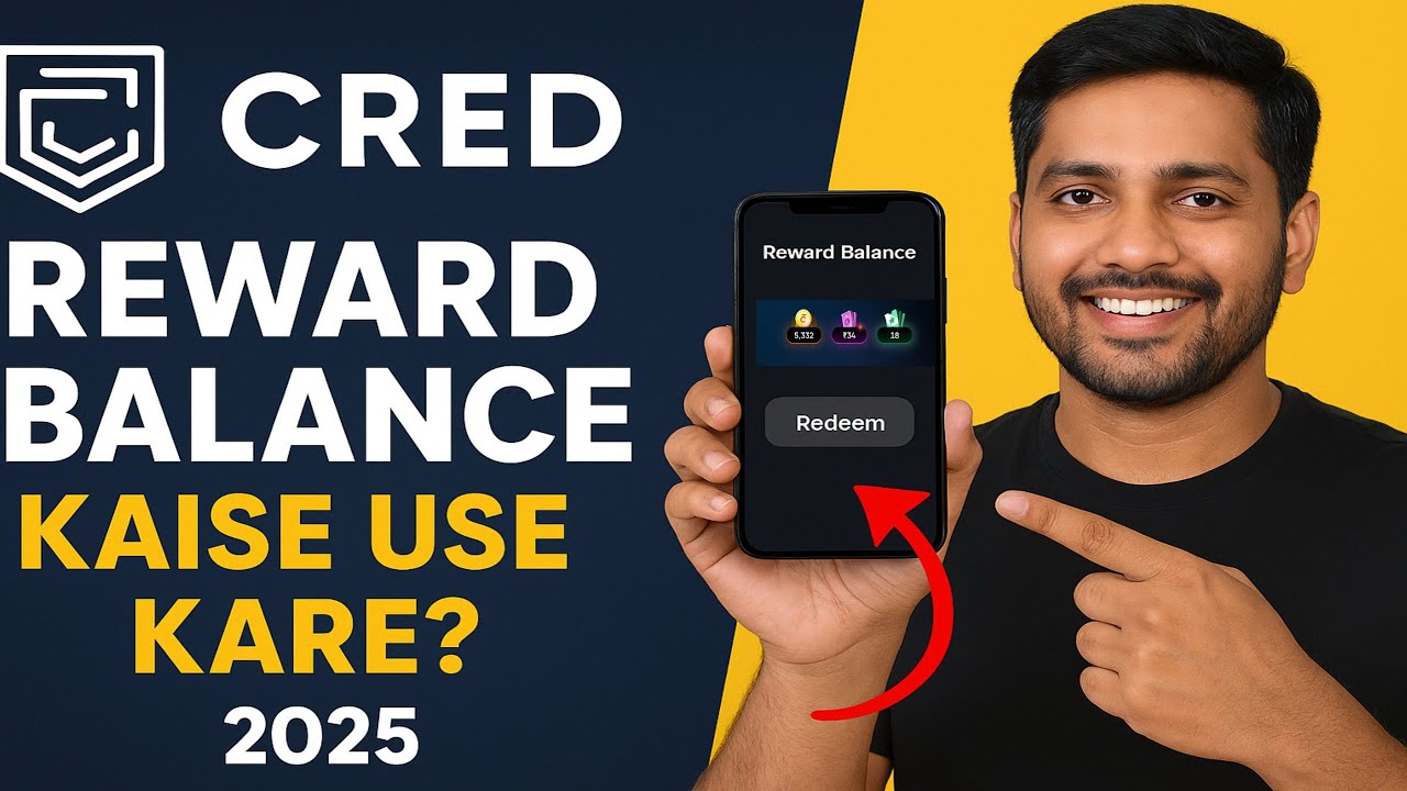 CRED Reward Balance Kaise Use Kare? | CRED Coins Redeem Trick 2025 | Full Tutorial@Techmakanyt