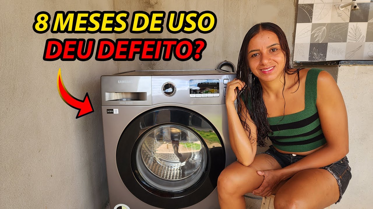 8 Meses Usando a Lava e Seca Samsung e preciso FALAR a VERDADE