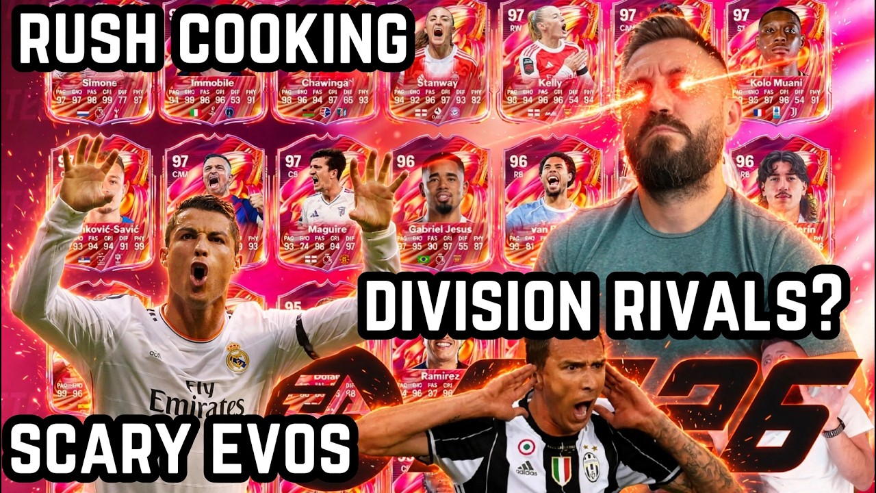 RUSH, DIVISION RIVALS, TEAM 69 COOKING | EA Sports FC 26