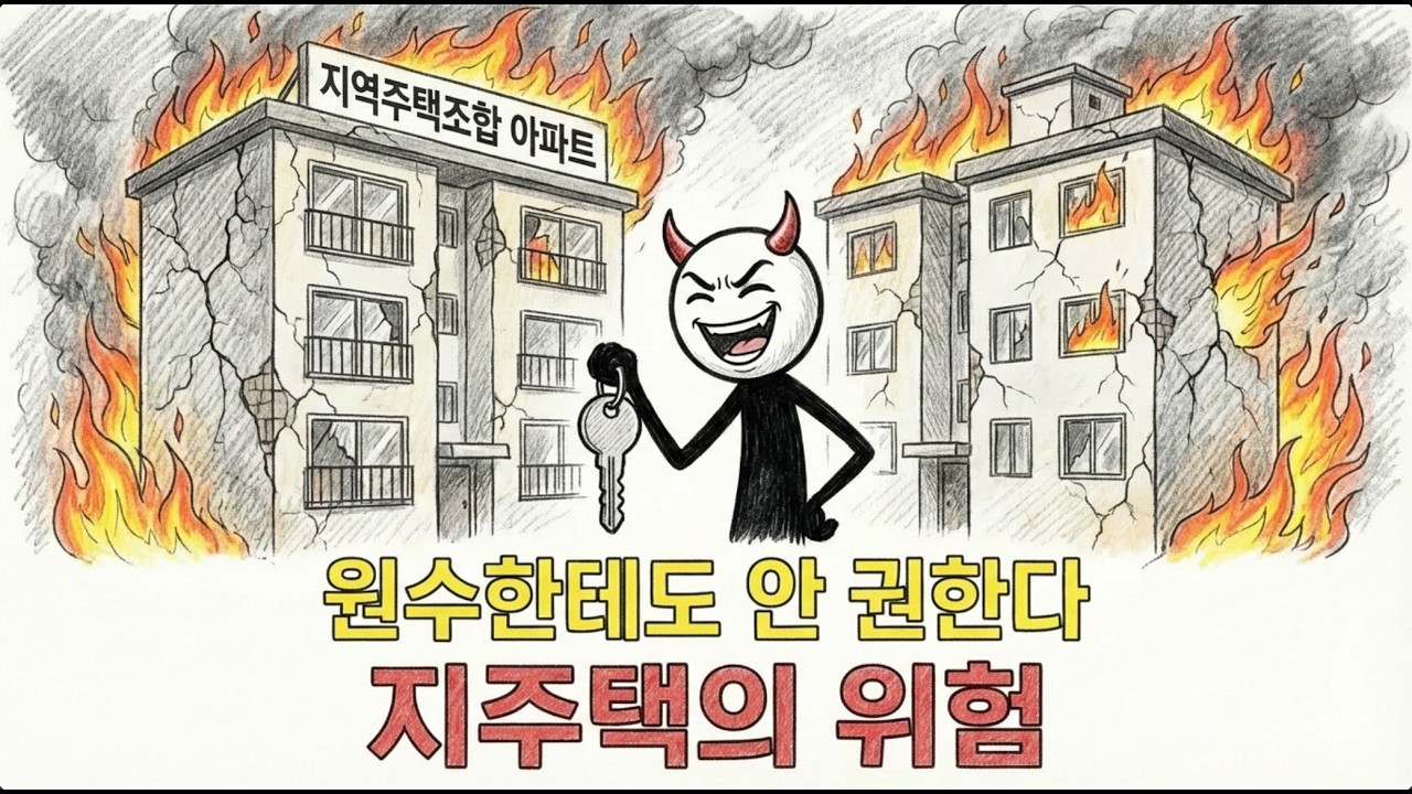 원수한테도 안 권한다!! 지주택의 위험