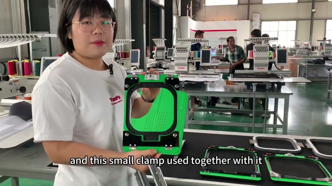 YunFu New products Magnetic frames and hoop station.