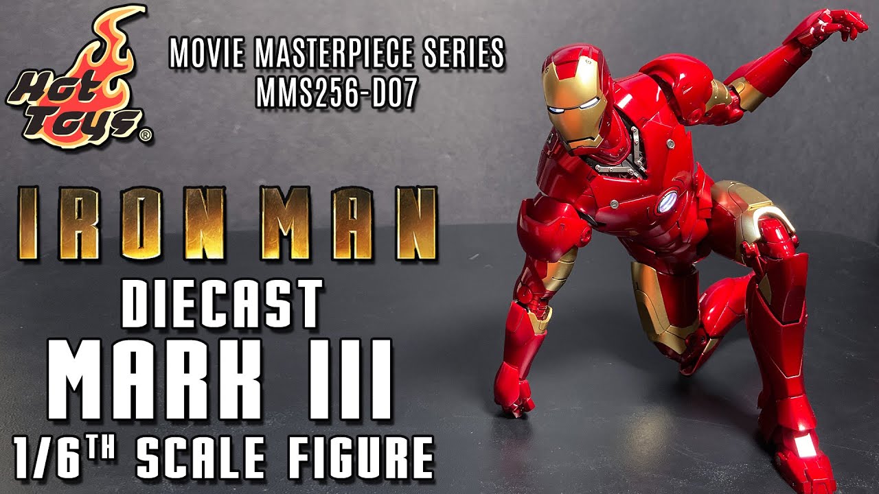 Hot Toys Iron Man Diecast Mk. III 1/6th Scale Figure