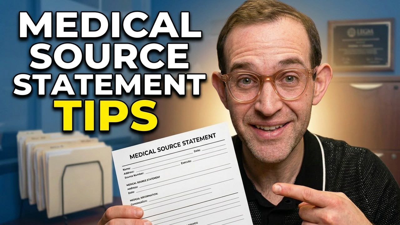 Medical Source Statements: The Missing Piece in Disability Claims