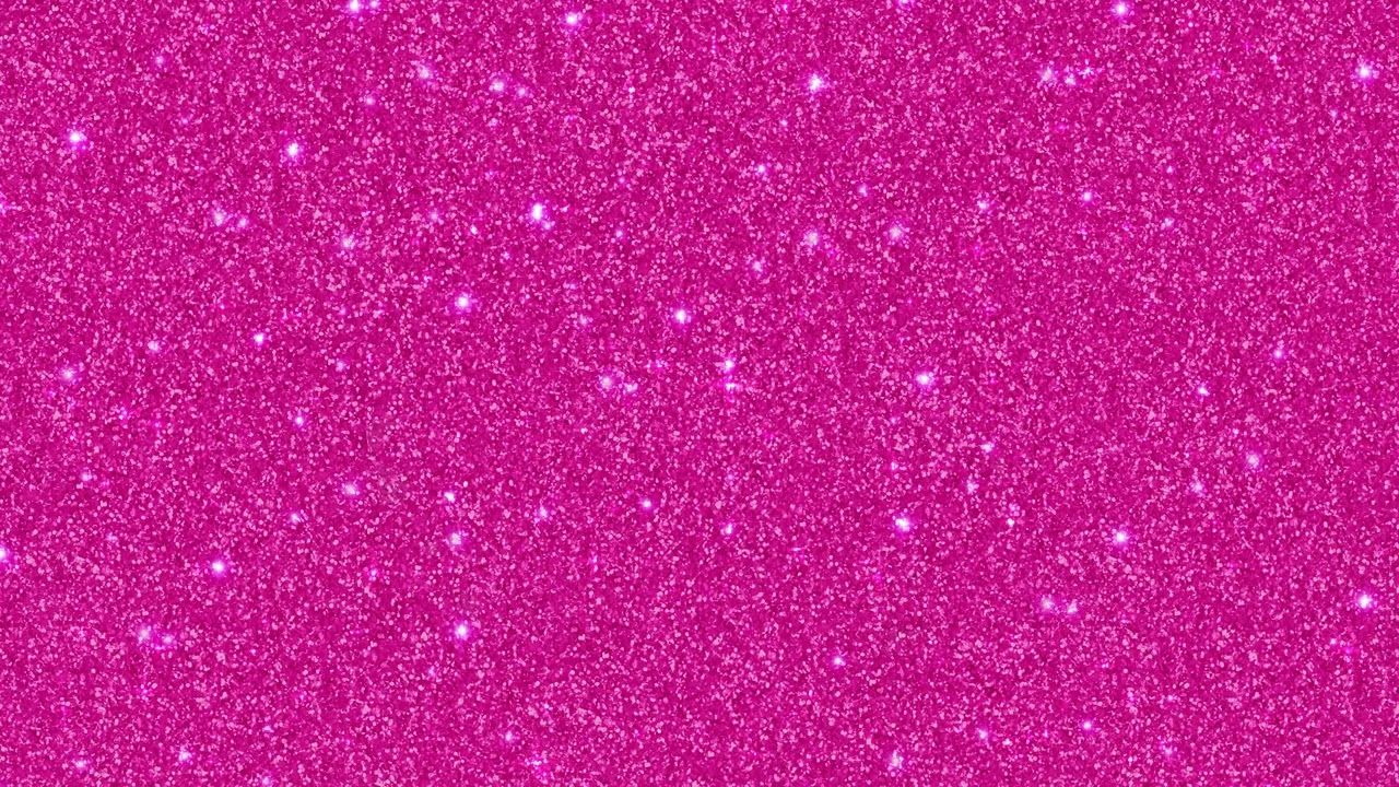 VS Inspired Screen - Pink Glitter Background with Chill Music