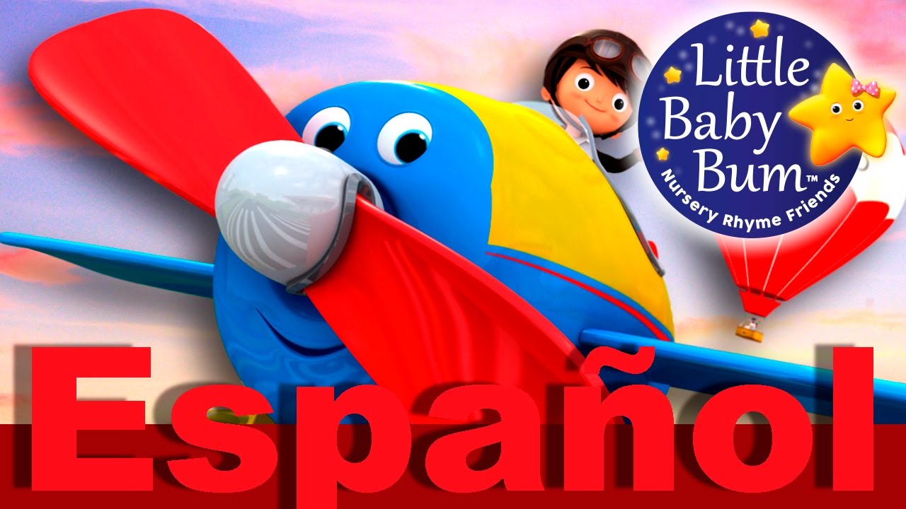 La canción del avión | Canciones infantiles | LittleBabyBum
