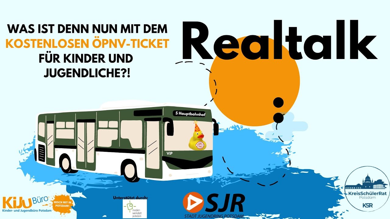REALTALK: Was ist denn nun mit dem kostenlosen Ticket für Kinder und Jugendliche in Potsdam?!