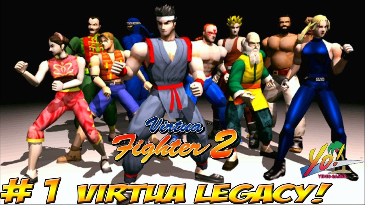 Virtua Legacy! Virtua Fighter 2! Sega Saturn Part 1 - YoVideogames