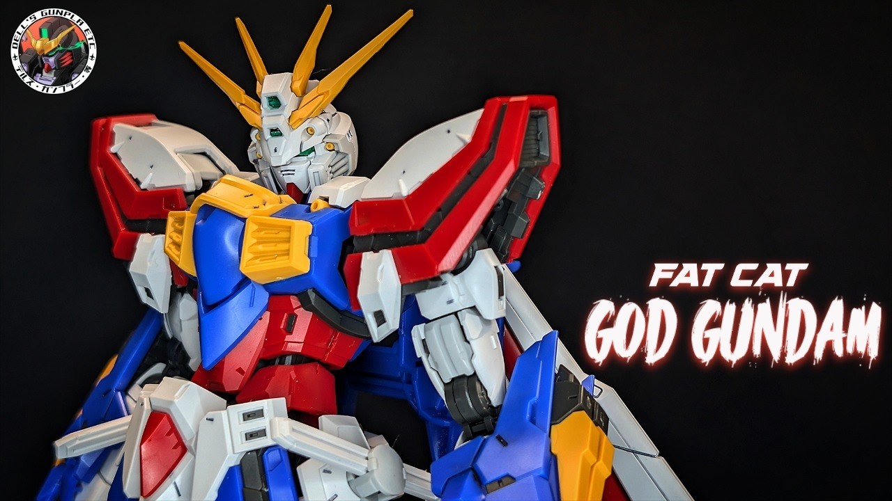 Обзор модели Fat Cat 1/100 God Gundam: 