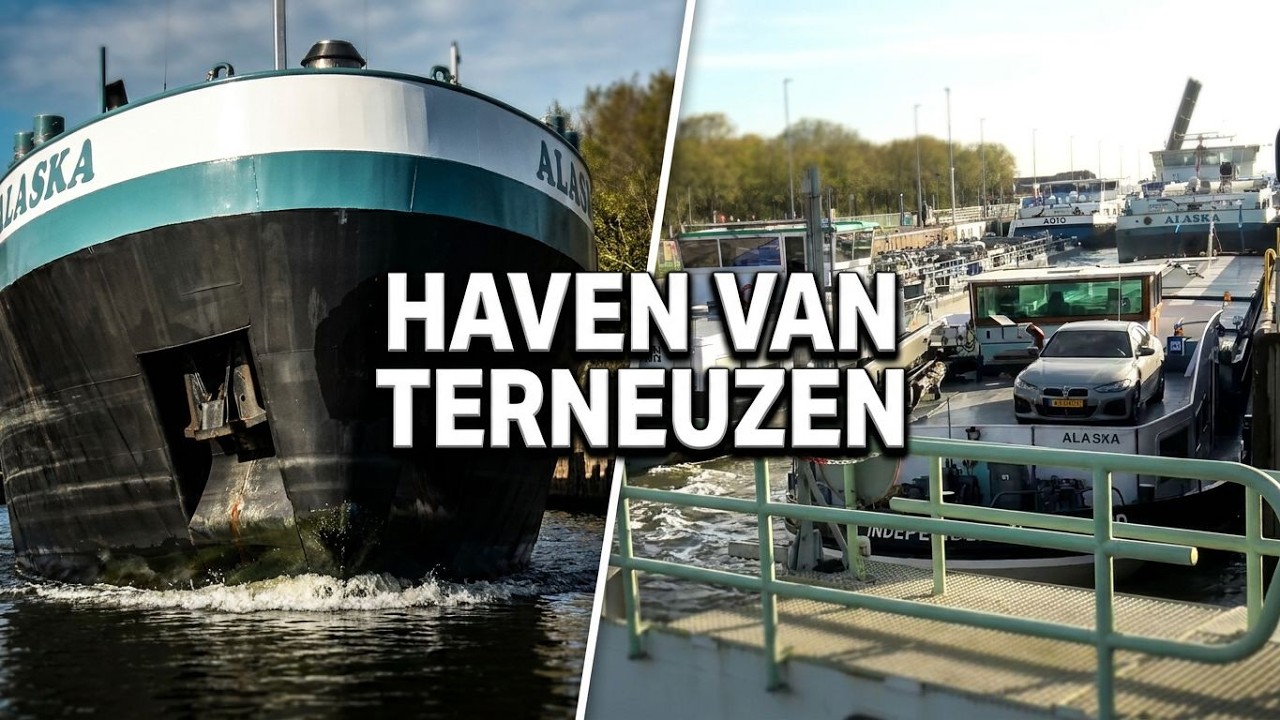 Terneuzen Port: A Glimpse into the Busy World of Cargo and Ship Traffic