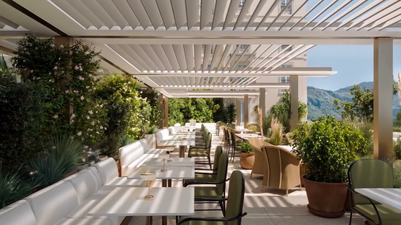 Edition Hotel Como Lake CGI animation