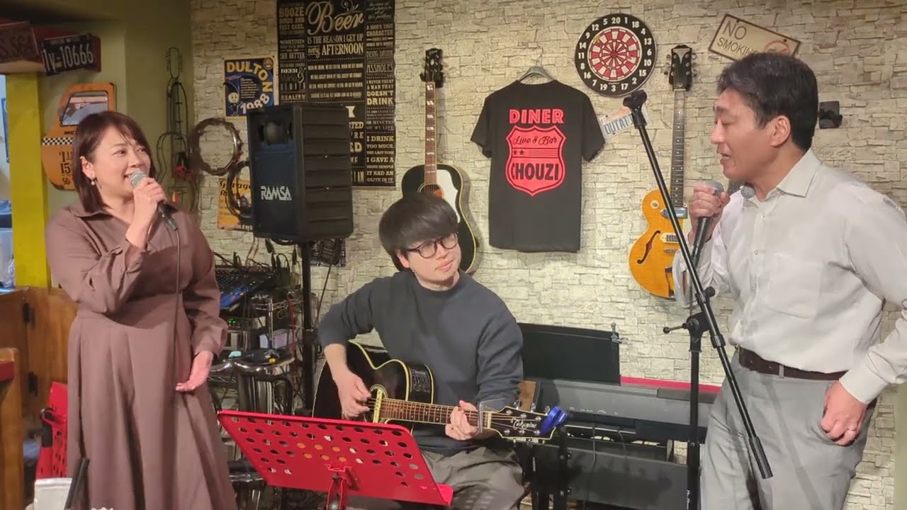 恋のバカンス　ザ・ピーナッツ　cover　MAKI＆TAKA　in兆治　大宮
