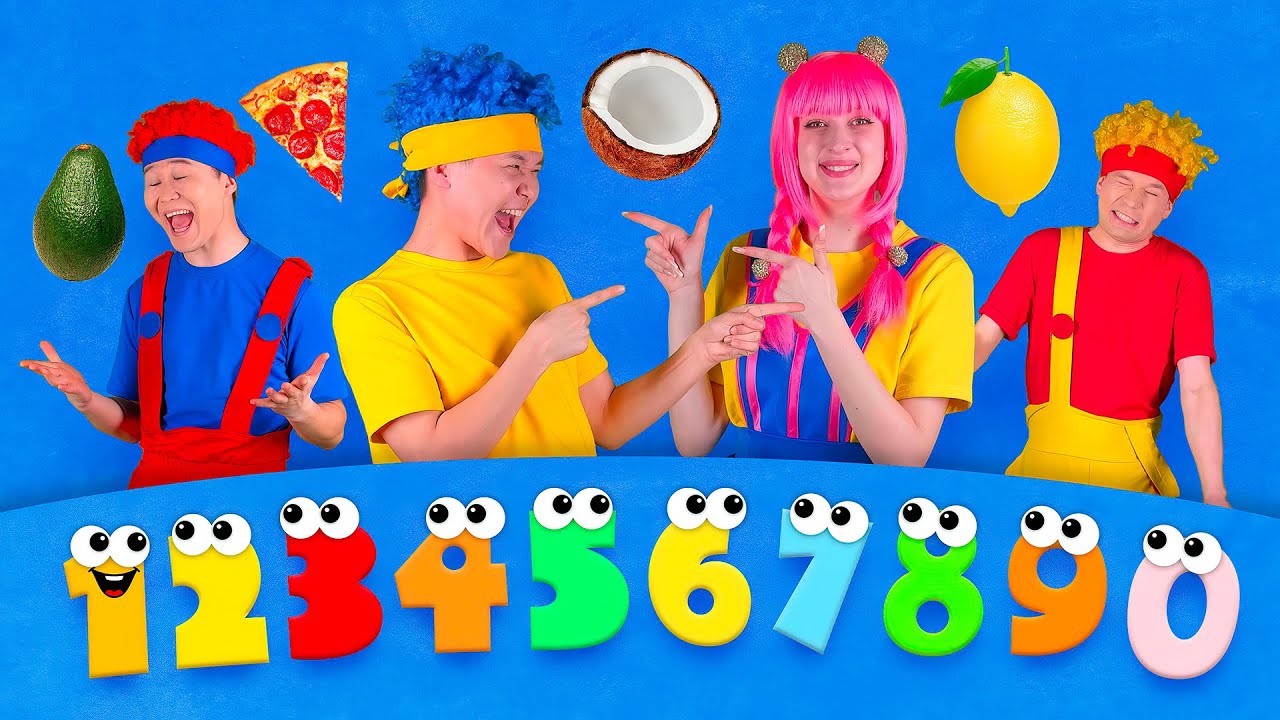 Numbers 1-10 | D Billions Kids Songs