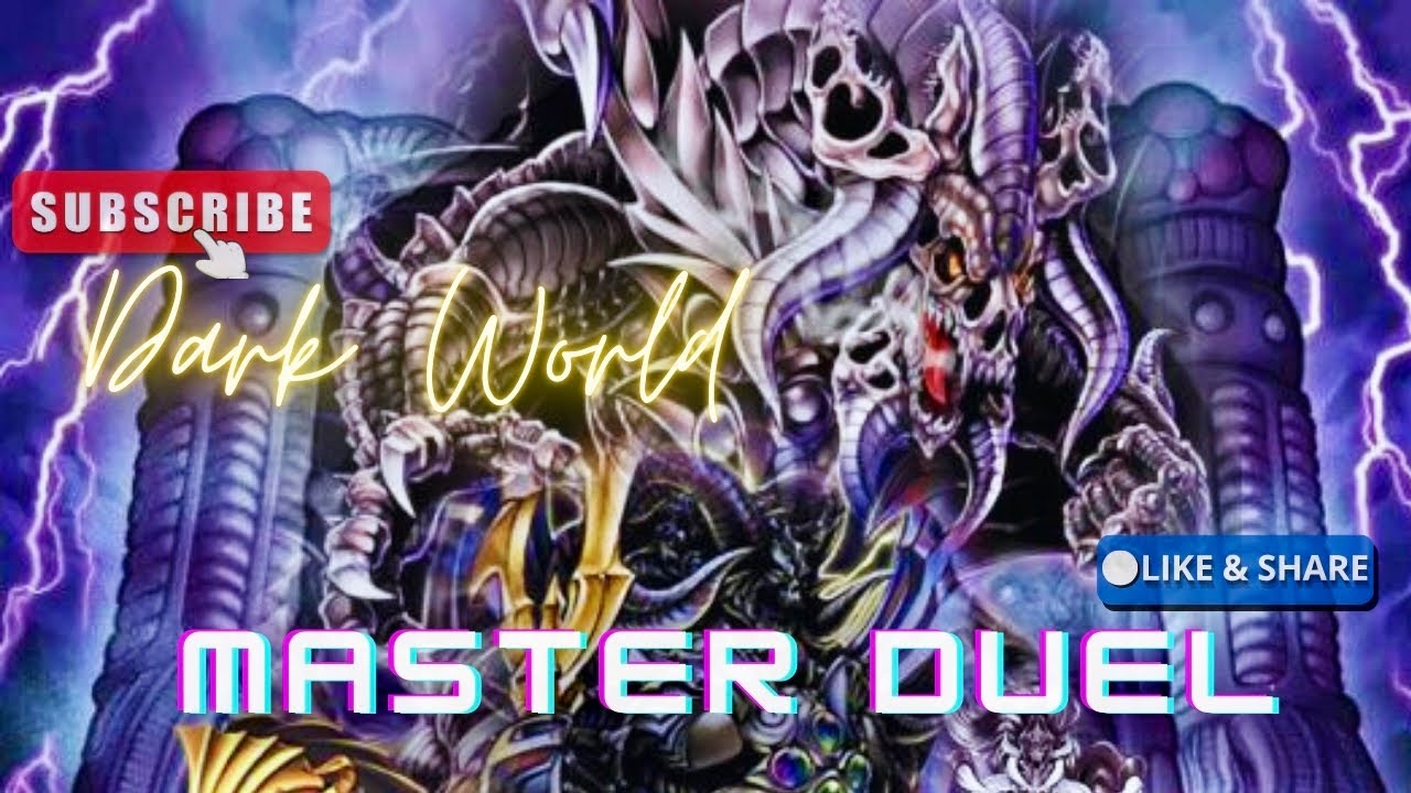 Dark World !Danger! Season 34 Domination [Yu Gi Oh Master Duel] Master Rank